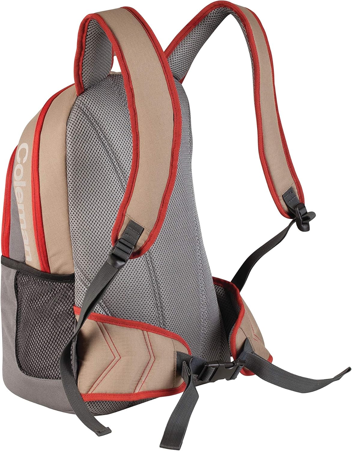 Coleman Soft Cooler Backpack | 28 Can Cooler, Khaki: Sports & Outdoors