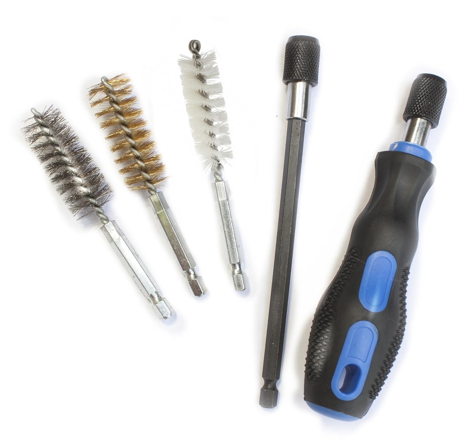 20 Piece ASSORTED DETAIL SPIRAL BRUSH SET IN POUCH Amazon.co.uk DIY