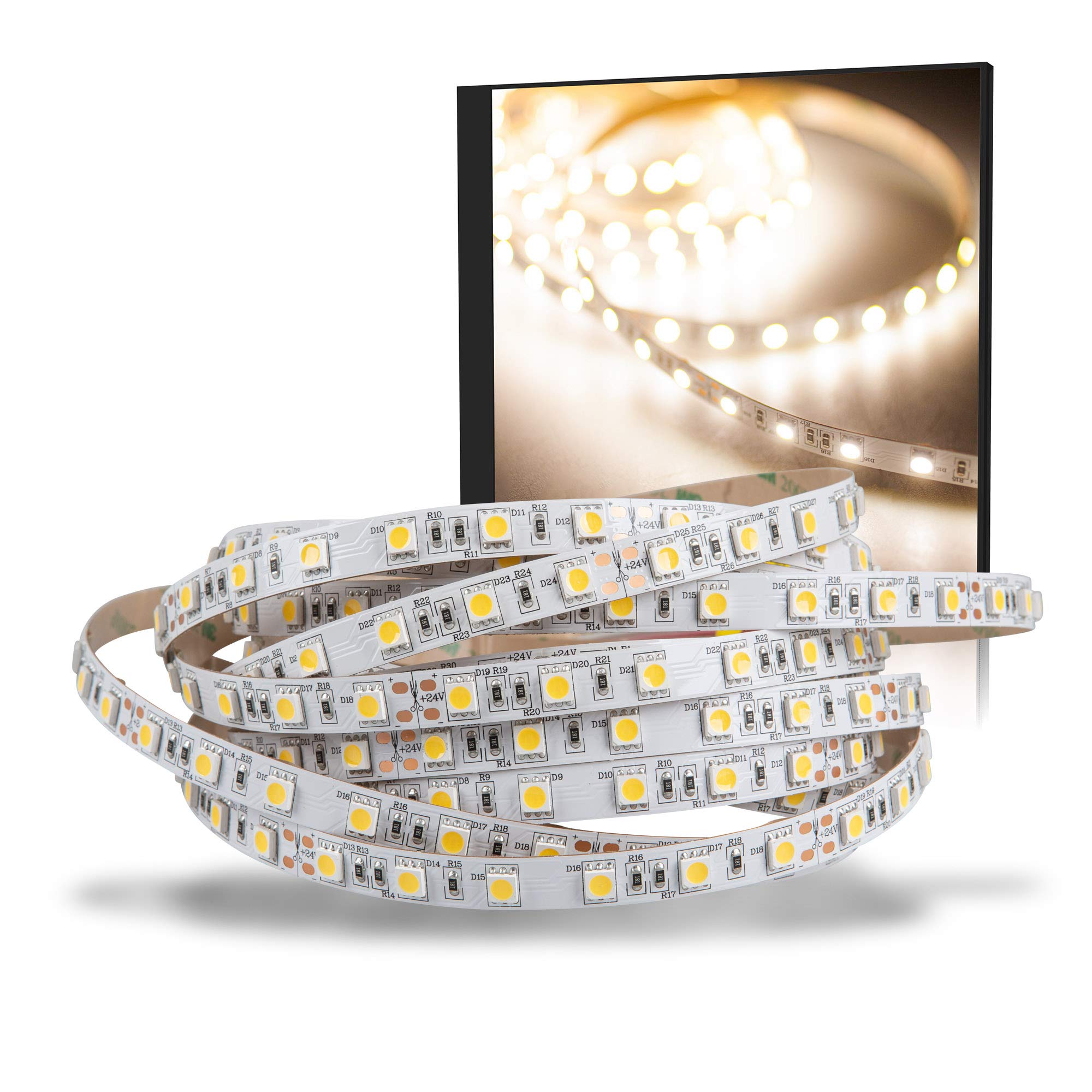 Flex LED Strip Neutral White (4000 K) 121 500CM 24V IP20
