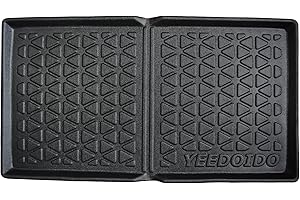 yeedoido All Weather Floor Mat for Wagon for Wonderfold W2 and Mac Sports Stroller Wagons Cart Accessories Protect from Mud Dirt Water Spills Messes Heavy Duty Sturdy Durable, Black (JD003-1)
