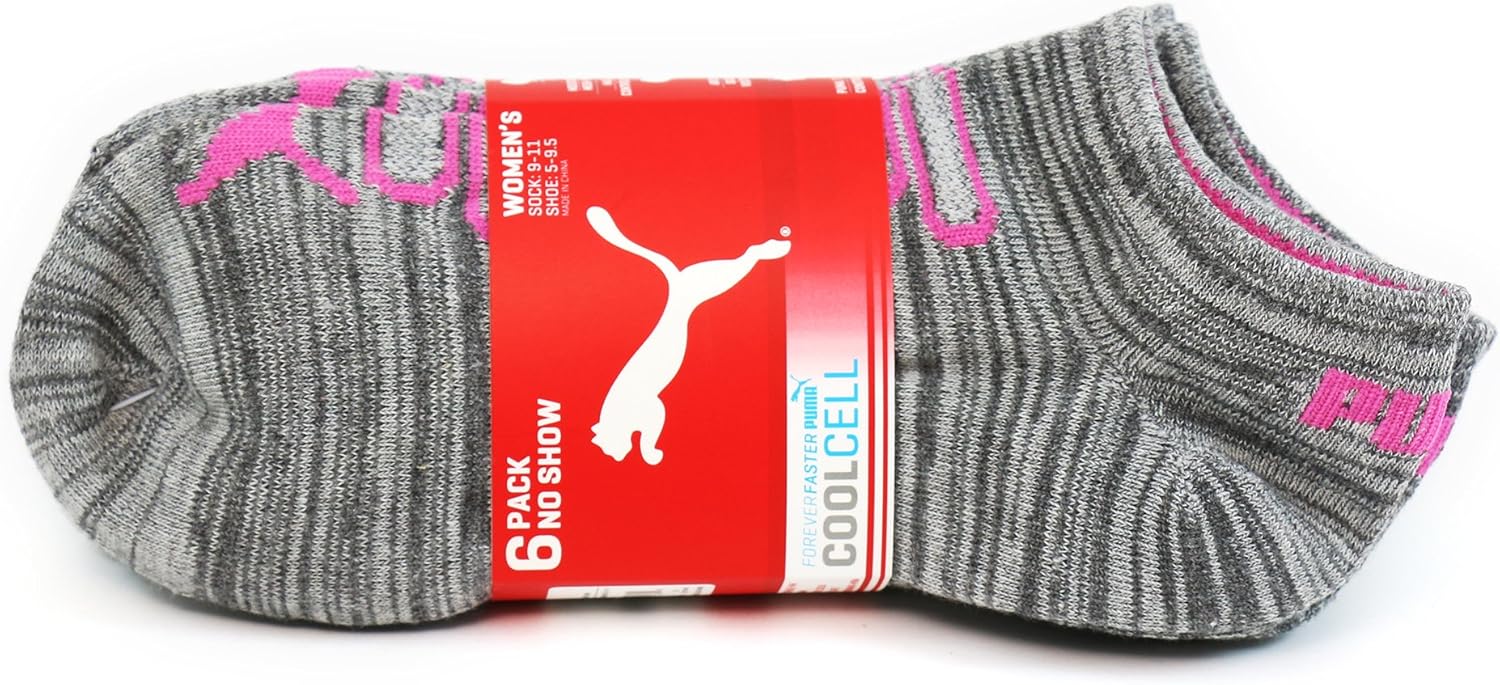 puma cool cell no show socks