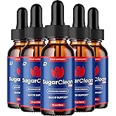 Sugar Clean Pro Healthy Formula – SugarClean Pro Liquid Drops Natural Health Support (5 Pack – 5 Month Supply)
