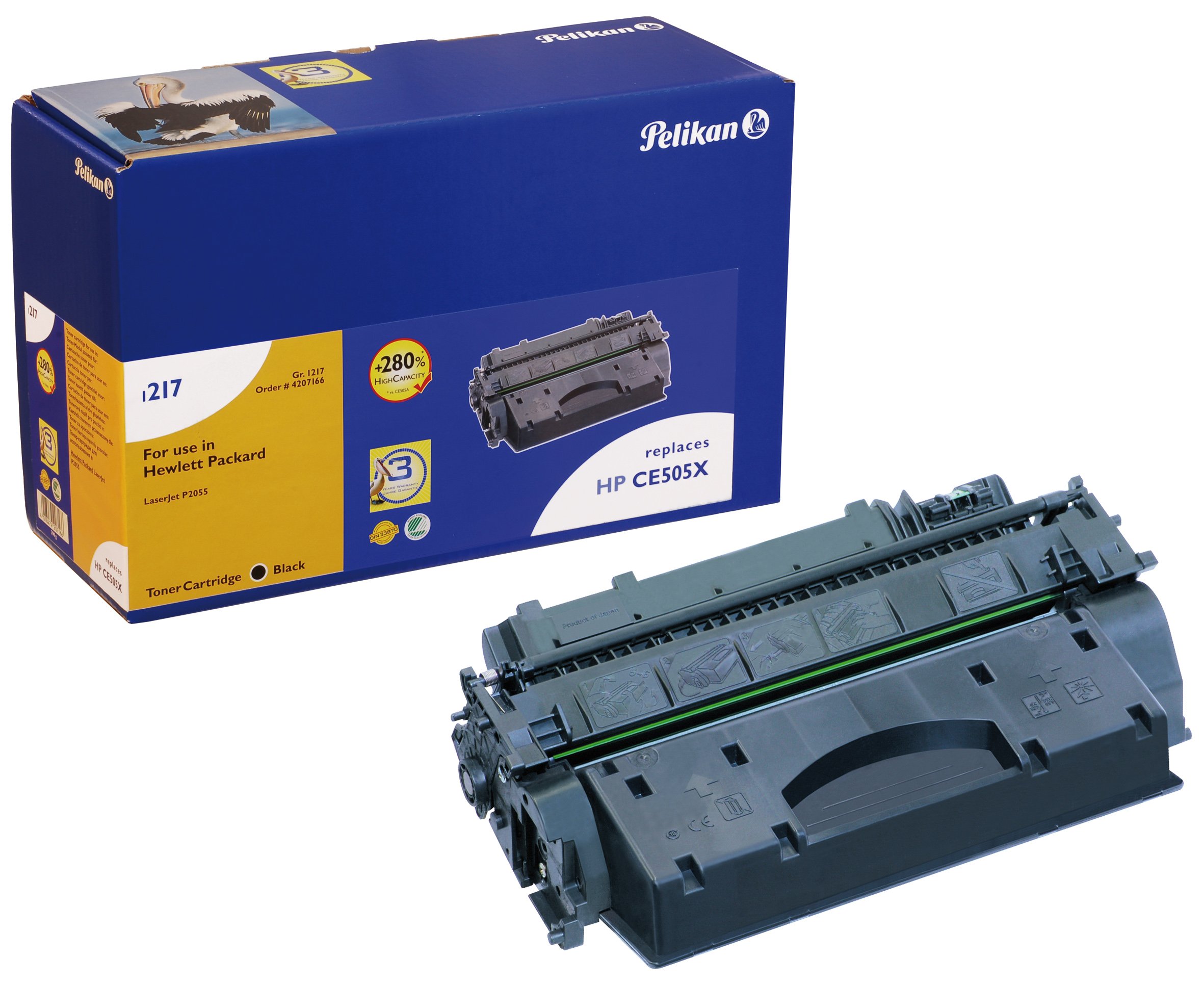 Pelikan 4207166 Inkjet Cartridge - Black