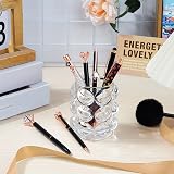 WEMATE 8 Pcs Ballpoint Pens Set Metal Crystal Diamond Glitter Black Blue Ink view 5