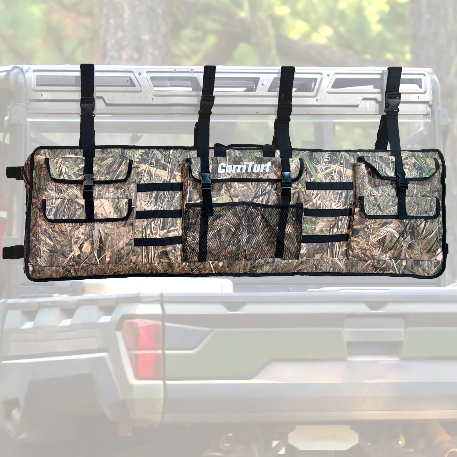 Photo 1 of CarriTurf Double UTV Gun Bag Rack (PRO, CAMO)