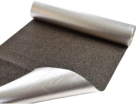 Rubber Cork Impact Sound Insulation With Aluminium Foil 10 M Heat Insulation Vapour