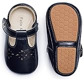 Soft Sole Baby Dress Shoes - Infant Baby Walking Shoes Moccasinss Rubber Sole Crib Shoes