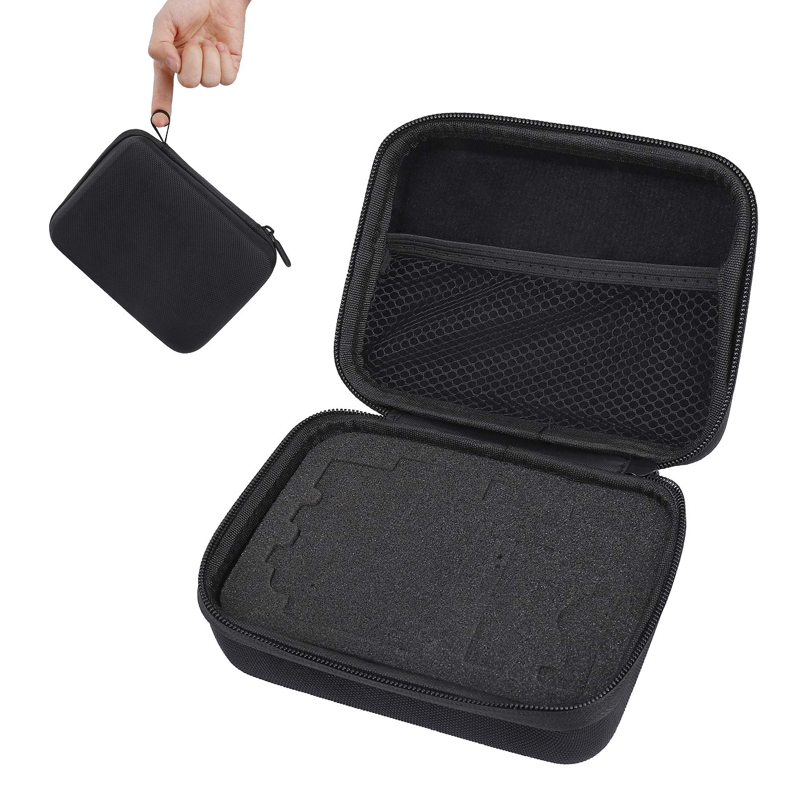 Carrying Case for GoPro Compatible with GoPro Hero 8/7/6/5/4/3+/3/2 Waterproof Sport Camera Accessories Travel Home Storage Small
