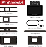 Magnasonic All-in-One 25MP Film Scanner with 5" Display HDMI SD Slot view 9