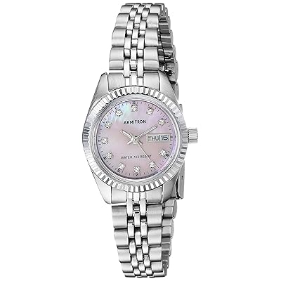 Armitron Crystal Accent Pink Mother of Pearl Dial Nigeria Ubuy
