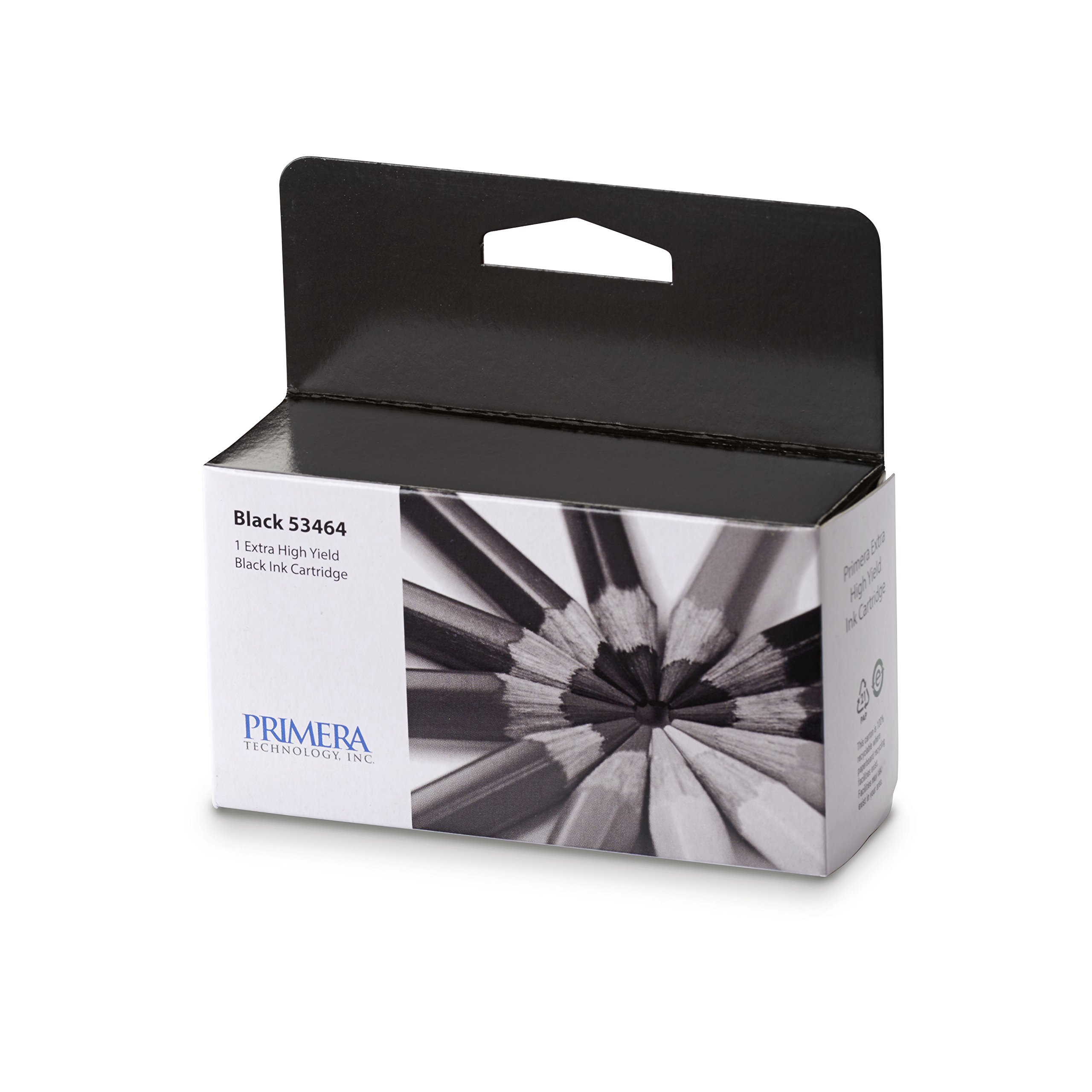 Primera BLACK PIGMENTED INK TANK 34ML X LX2000E, 053464 (34ML X LX2000E)