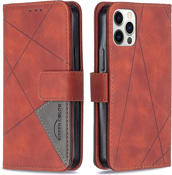 Apple IPhone 13 Pro Max Funda De Piel - Solapa Vertical - Rojo - Cueros