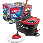 Vileda EasyWring Microfibre Spin Mop &amp; Bucket Floor Cleaning System