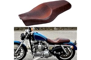 RICH CHOICES Black Motorcycle Driver Passenger Two Up Seat for Harley Sportster 883 1200 48 72