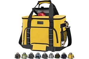 BALEINE Extra Large Soft Cooler Bag, Portable Leakproof Cooler, 40/60 Cans Volume for Beach, Camping, Kayaking, Travel, and Road Trips