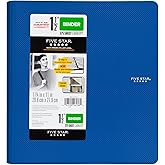 Five Star 1-1/2 Inch 3 Ring Binder, Plastic, Color Selected for You, 1 Count (26136)
