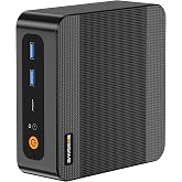 BOSGAME P6 neo Mini PC with Ryzen7 6800H Computer | 24GB LPDDR5X RAM 1TB SSD, Win11 Pro Mini Desktop Computer 4K Triple Display, Dual LAN, WiFi6E BT5.3