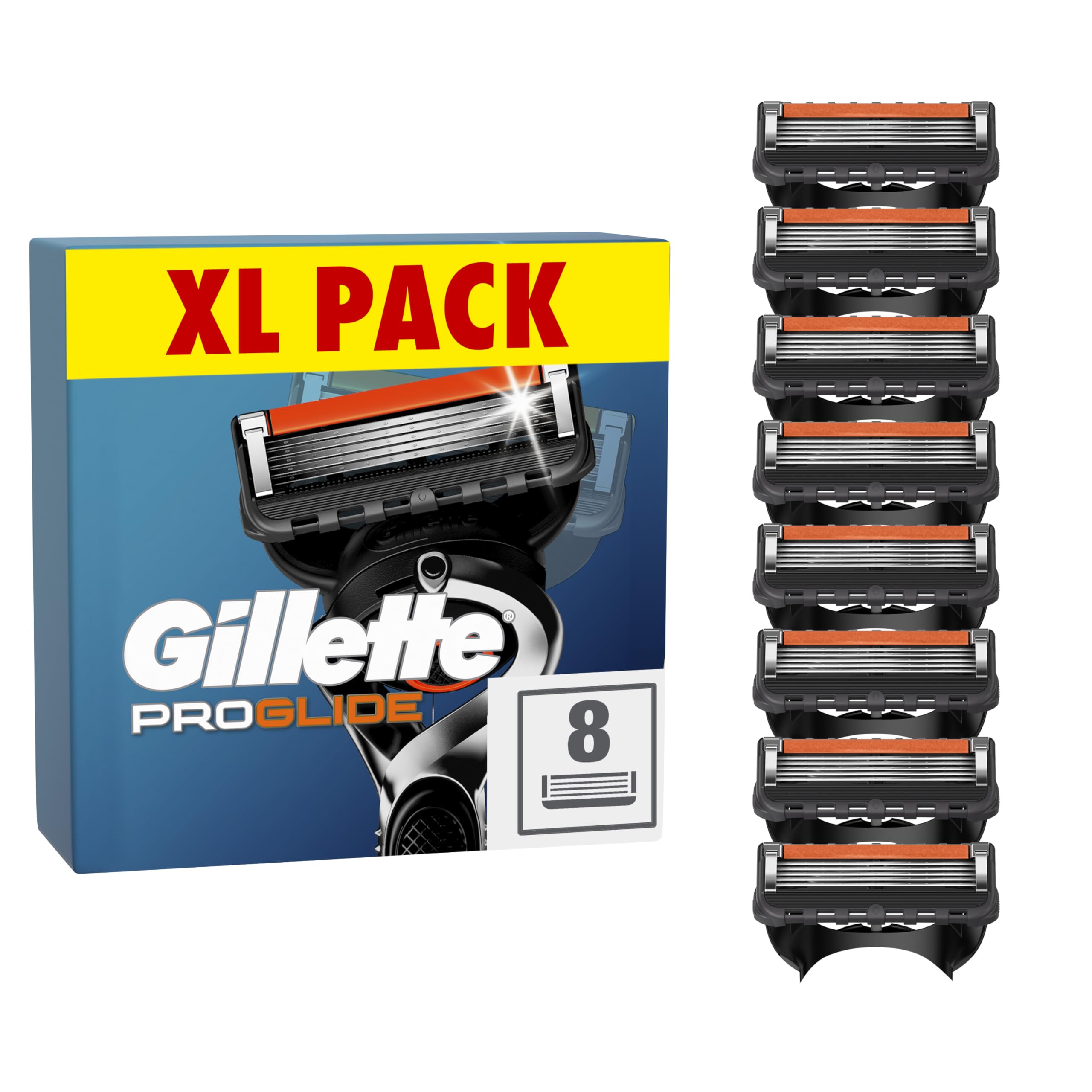 Gillette Proglide Razor Refills For Men, Razor Blade Refills