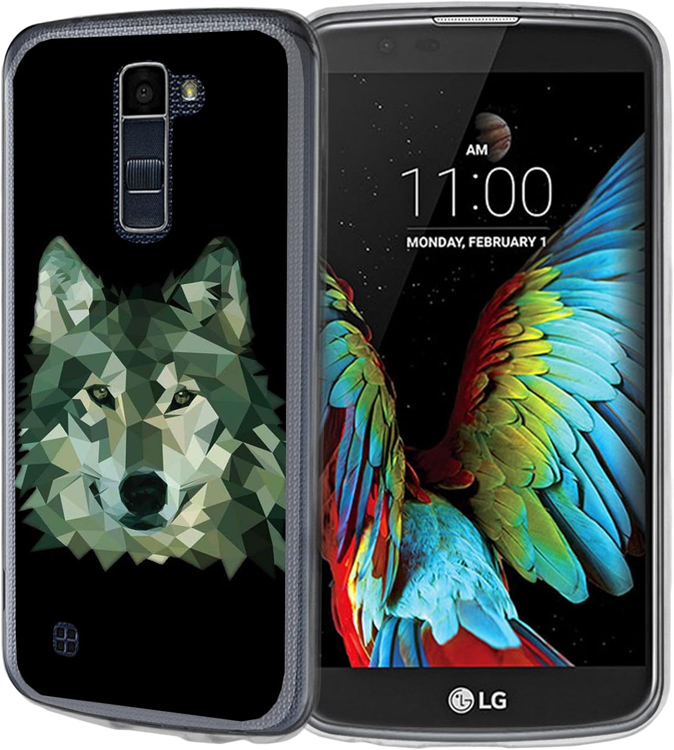 Best lg k10 phone case wolf