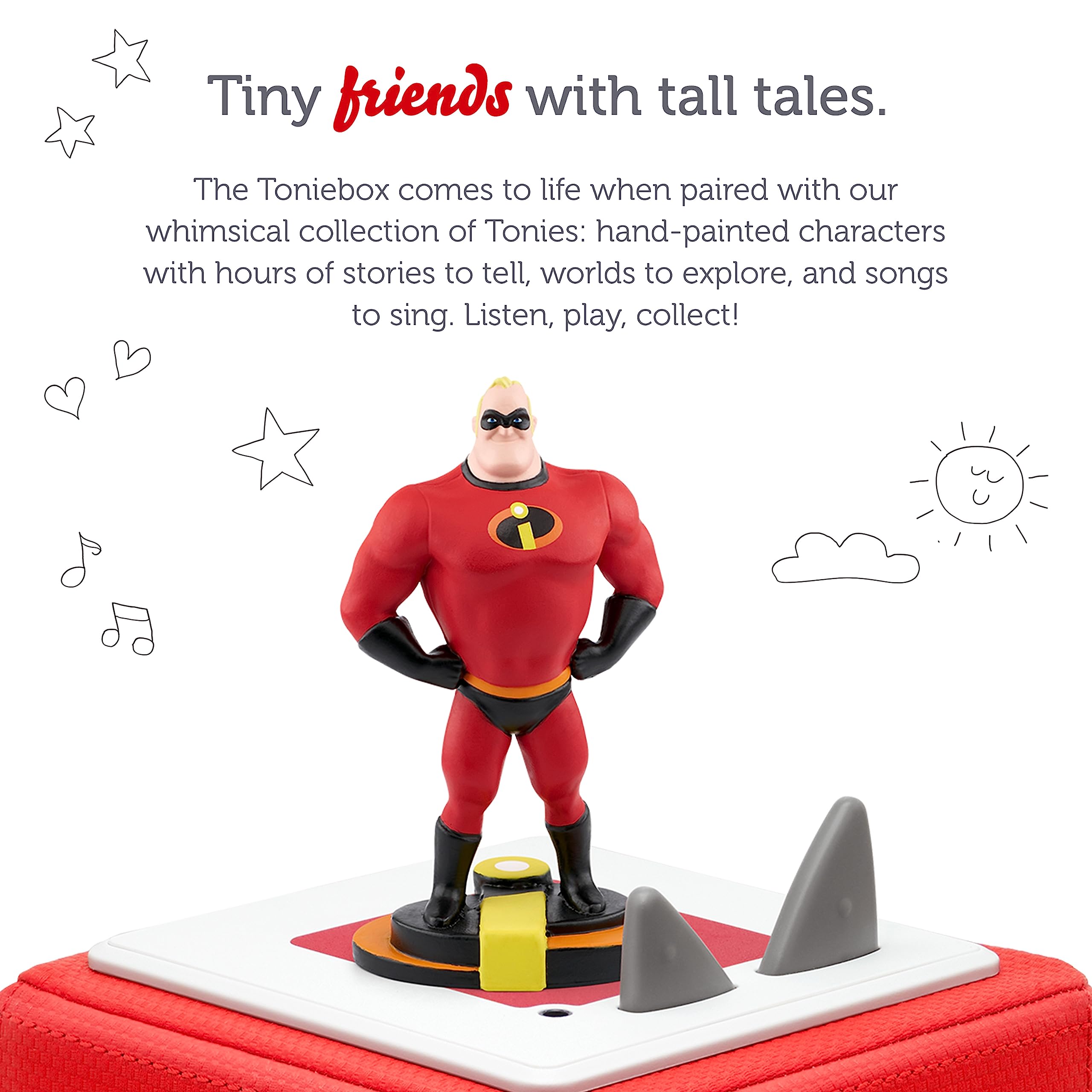 Tonies Mr. Incredible Audio Toy Figurine from Disney and Pixar's The Incredibles