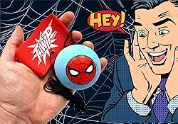 JA-RU Marvel Spiderman Wrist Balls on a String
