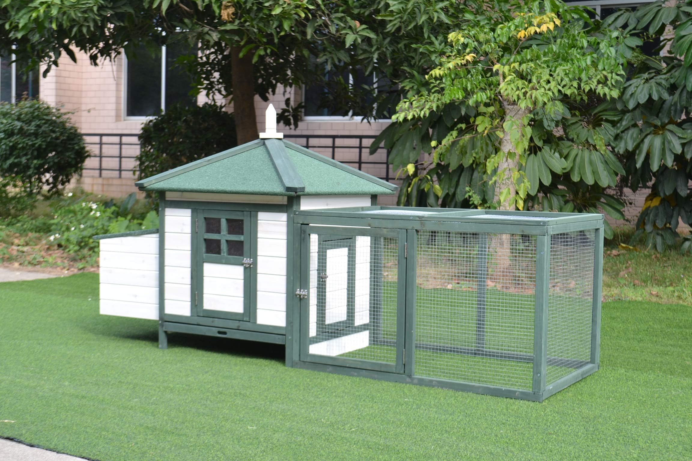Coop King Raised Chicken Coop with Tray