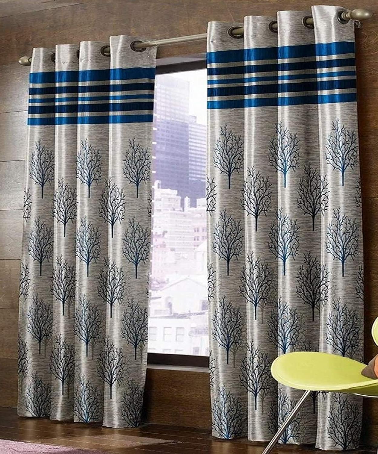 Buy Fresh From Loom Jute Windows Curtains Jacquard Heavy Modern