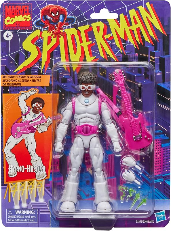 Marvel Legends Series, Hypno-Hustler, Figura Retro Coleccionable a Escala de 15 cm Inspirada en los cómics de Spider-Man — foto 1 de 8