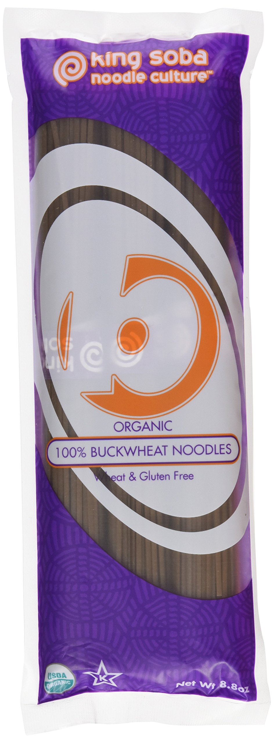 King Soba 6PACK Gluten Free & Organic 100 Buckwheat Noodles 250g 3