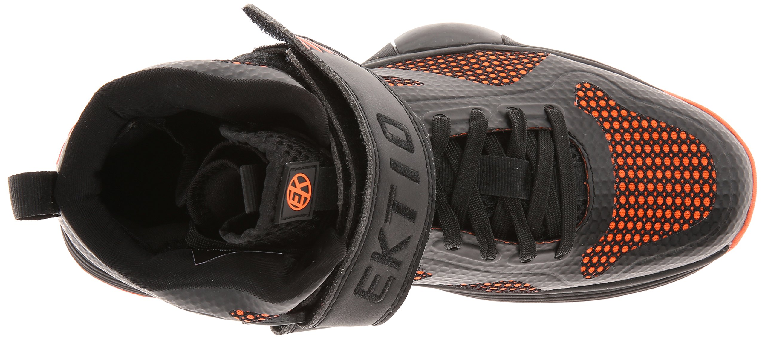 Galleon Ektio Men's Black Breakaway Ankle Support Basketball Shoes