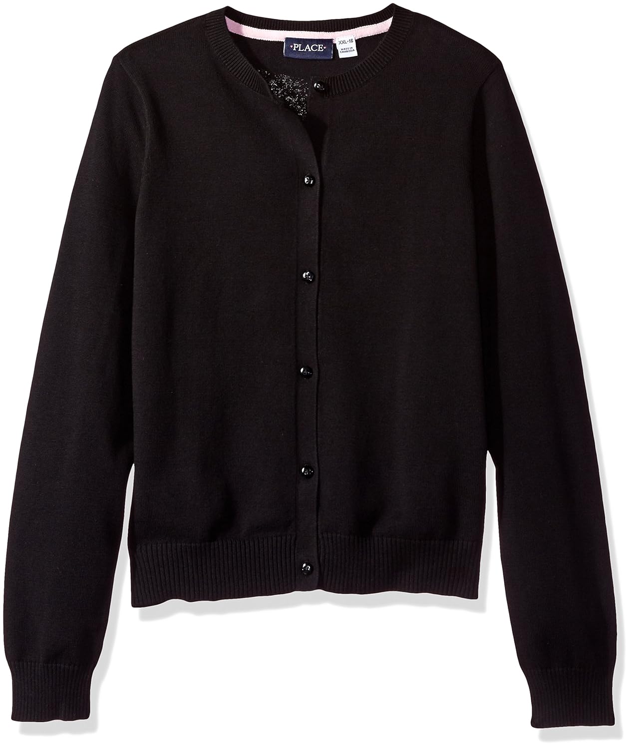 childrens black cardigan