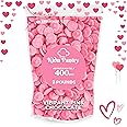 Kidu Pantry Vbrant Pink Melting Chocolate Wafers 2 Pound Bulk In Resealable Bag - Valentine's Day Pink Chocolate