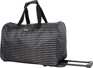 steve madden black travel bag