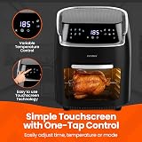 Innoteck 12L Digital Air Fryer Oven Rotisserie 1800W with Presets view 9