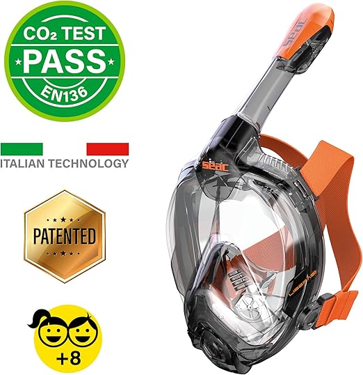 Download Amazon Com Seac Libera Full Face Mask Sports Outdoors PSD Mockup Templates