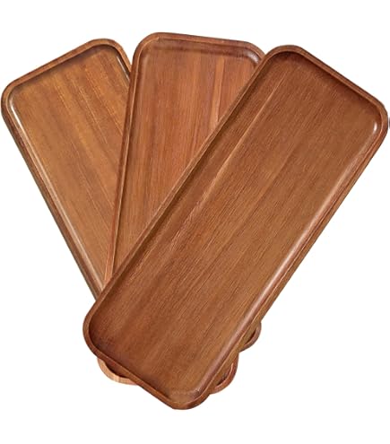 JB Home Collection 4568, Lot De 2 Plateaux De Service Romantiques