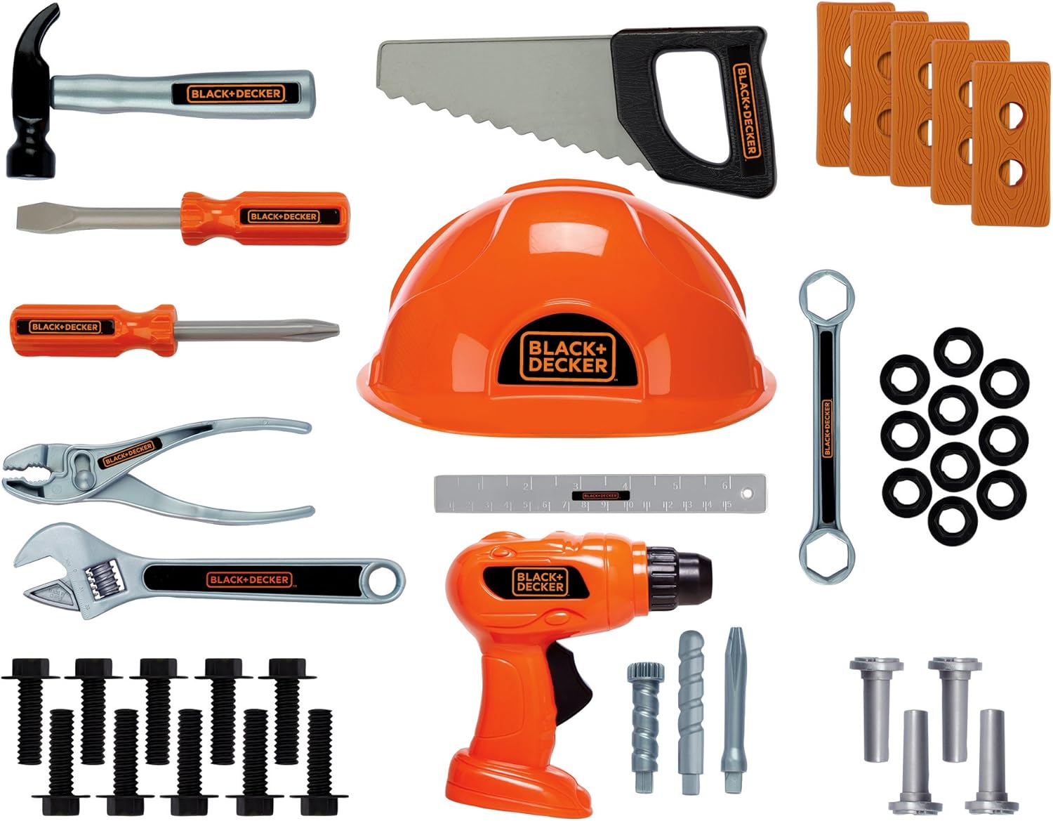 black and decker junior mega tool set