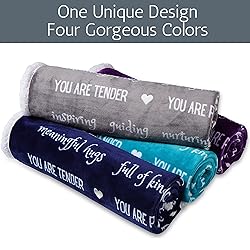 FILO ESTILO Nana Blanket from Grandkids, Happy