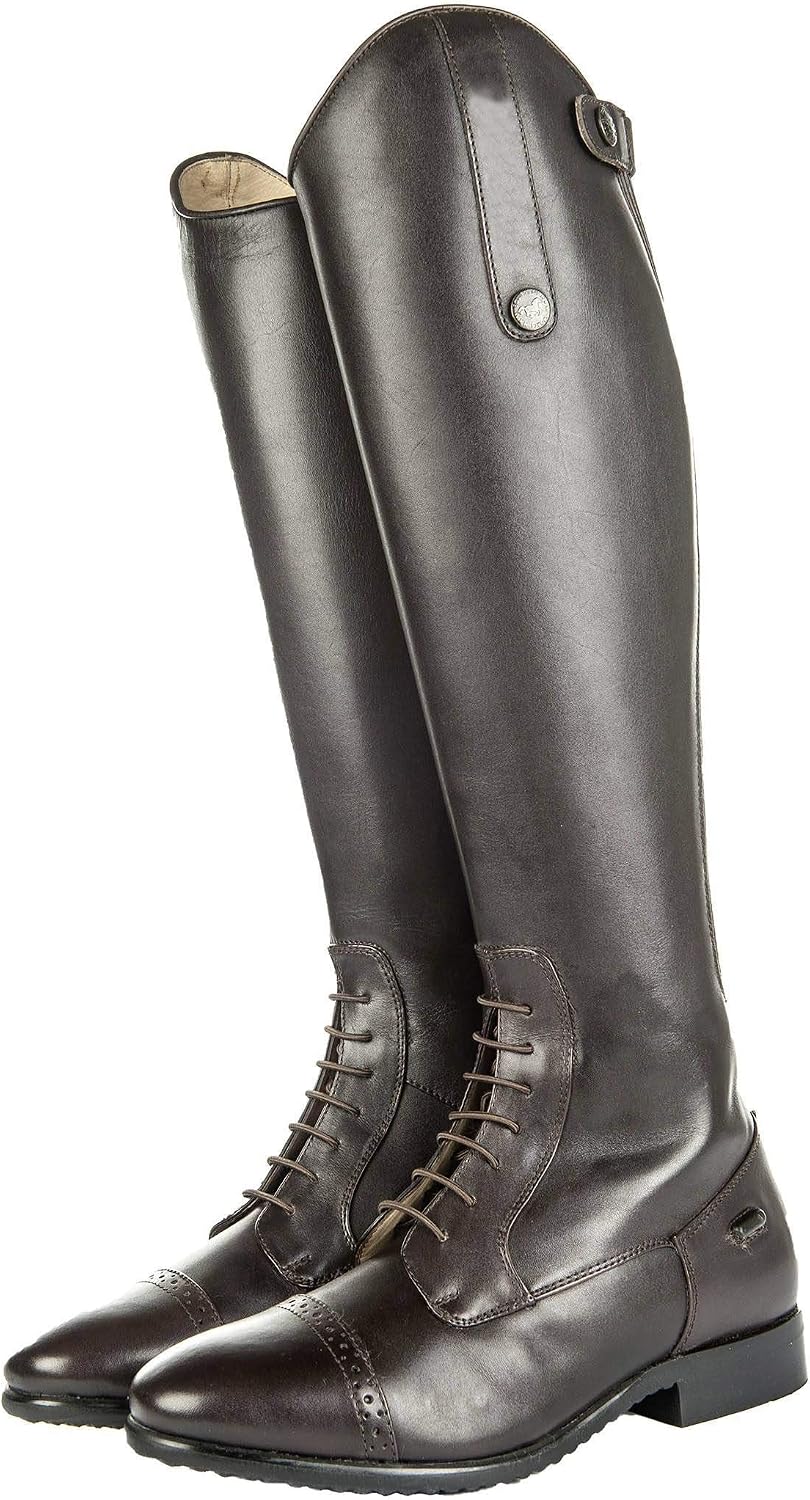 HKM Unisex_Adult Reitstiefel-Valencia, Normal/Extra weit2400 Trouser, Brown, 37 EU (4 UK)
