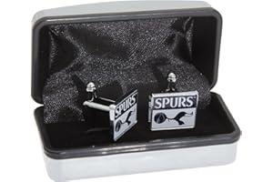 TOTTENHAM HOTSPUR F.C. Tottenham Hotspur FC Mens Official Metal Soccer Crest Cufflinks