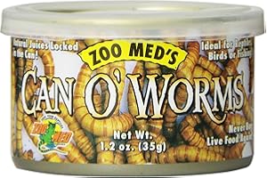 Zoo Med Laboratories SZMZM42 Can O Worms, 1.2-Ounce