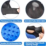 USION Pet Grooming Glove 2 Pack Left & Right Silicone Deshedding Mitts view 9