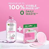 Garnier Micellar Reusable Eco Pads Set of 3 Ultra Soft Micro Fibre Pads view 2