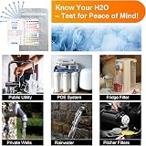 SULIVES 50 Water Test Strips for Drinking Water pH Hardness Chlorine Lead Iron view 7