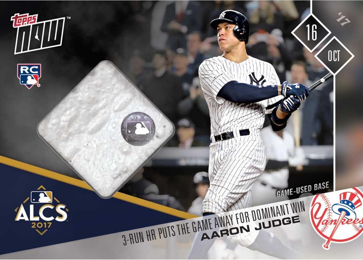 aaron judge game used bat