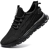 Men Running Shoes Tennis Walking Gym Slip On Workout Athletic Fashion Sneakers Lightweight Breathable Sport Jogging Casual Shoe
