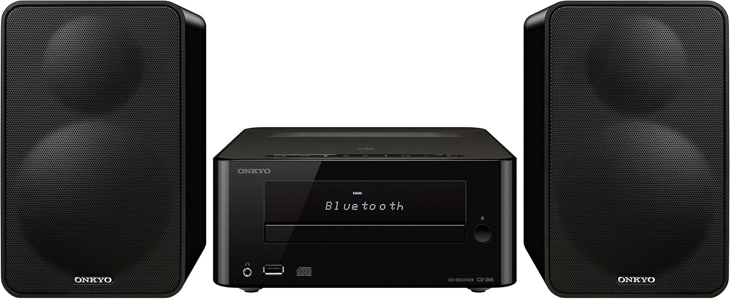 Onkyo CS265(B) CD HiFi Mini System (CD player, MP3, Radio, 2 x 20