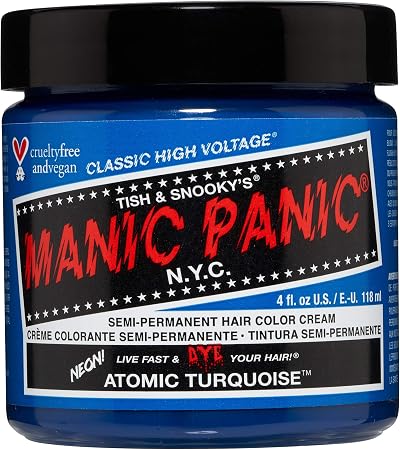 Manic Panic High Voltage Atomic Turquoise Cream Formula 0.118 kg