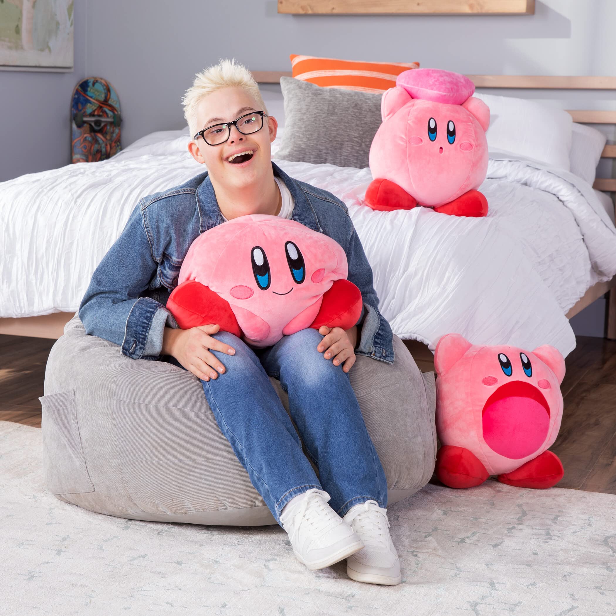 Mua Inhaling Kirby – Mega Plush Toy – 15 Inch trên Amazon Mỹ chính hãng ...