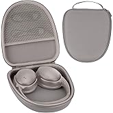 RIYADAone Hard Case Replacement for Bose QuietComfort QC Ultra QC45 QC35 QC25 QC15 QCSE Noise Cancelling Headphones (Sandstone Case)